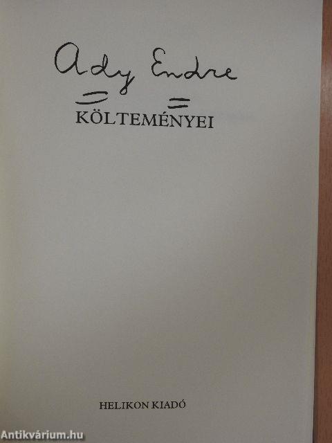 Ady Endre költeményei