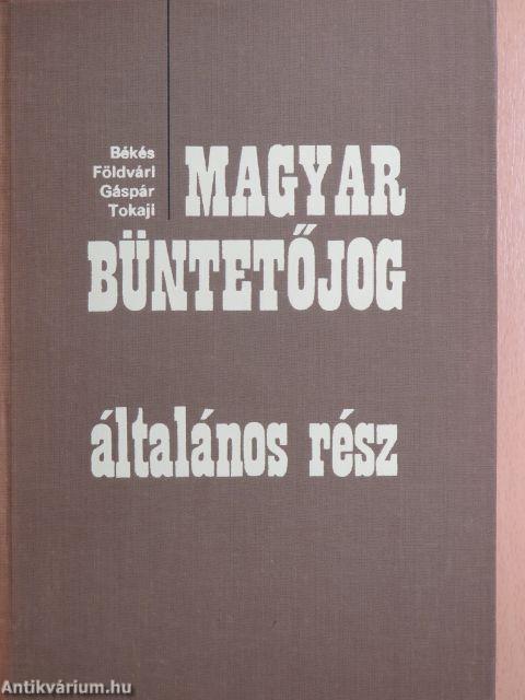 Magyar büntetőjog