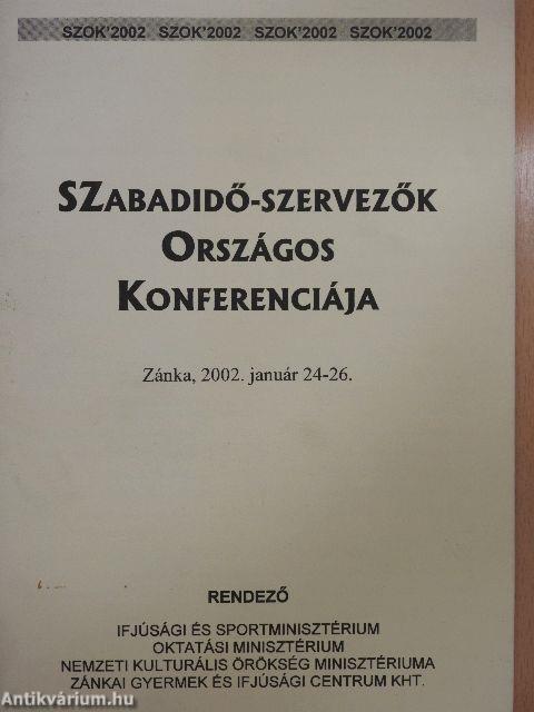 Szabadidő-szervezők Országos Konferenciája