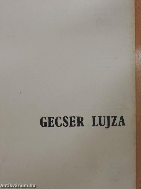 Gecser Lujza kiállítása, Kőszeg 1978.