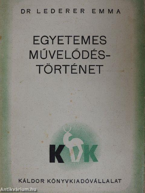 Egyetemes művelődéstörténet