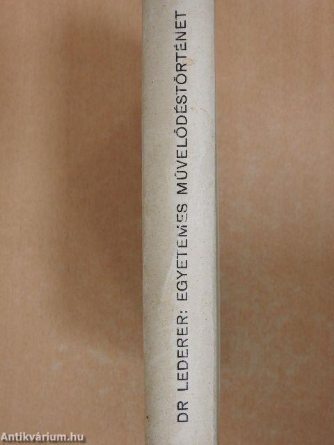 Egyetemes művelődéstörténet