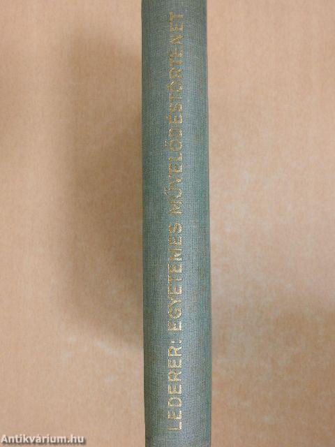 Egyetemes művelődéstörténet