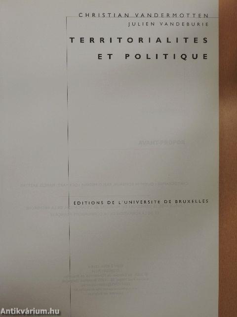 Territorialites et Politique