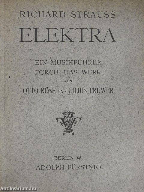 Richard Strauss: Elektra