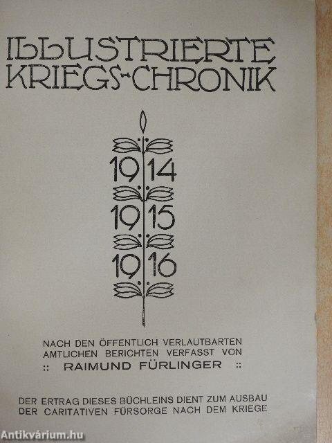 Illustrierte Kriegs-Chronik 1914, 1915, 1916 (gótbetűs)