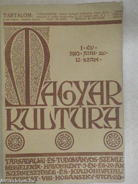 Magyar Kultúra 1913. június 20.