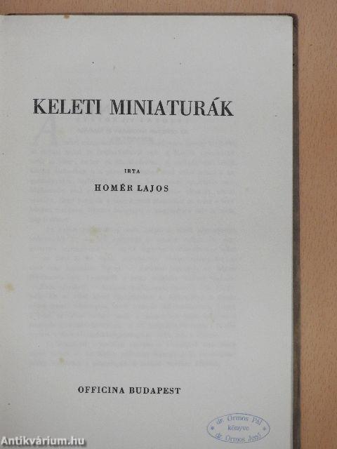 Keleti miniaturák