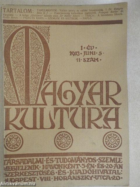 Magyar Kultúra 1913. június 5.
