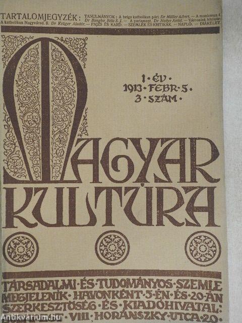 Magyar Kultúra 1913. február 5.