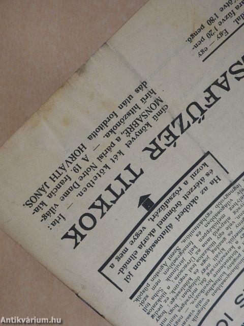 Szalézi Értesítő 1934. október