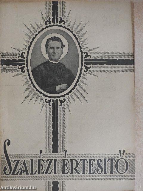 Szalézi Értesítő 1934. december