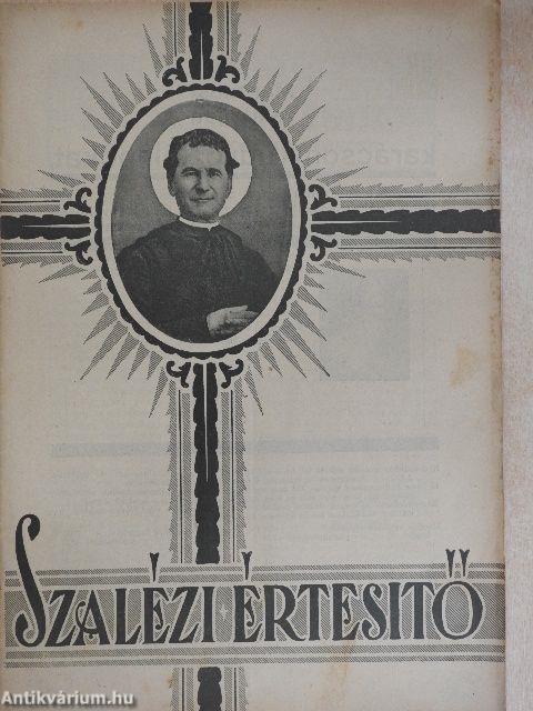 Szalézi Értesítő 1934. november