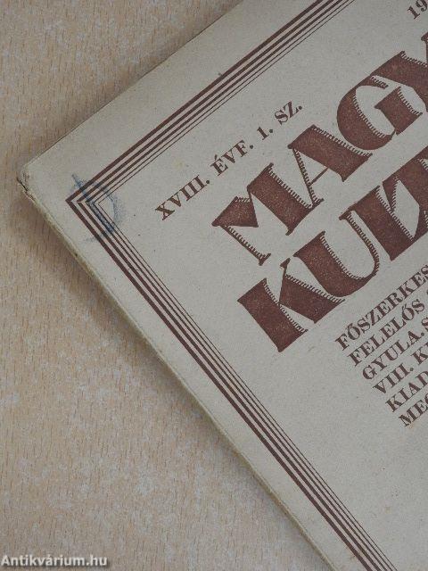 Magyar Kultúra 1931. január 5.