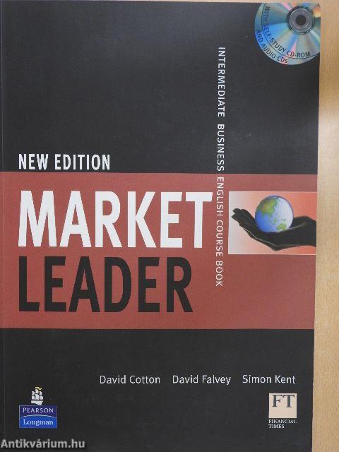 Market Leader - Intermediate - Course Book - 3 db CD-vel