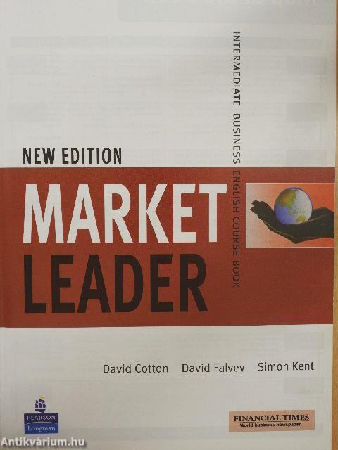 Market Leader - Intermediate - Course Book - 3 db CD-vel