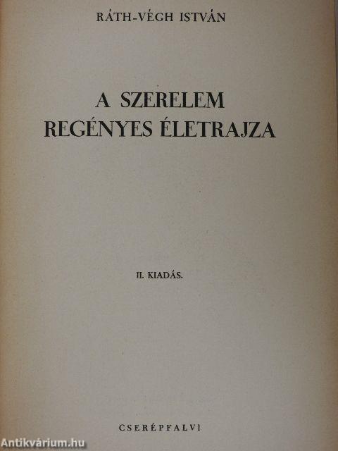 A szerelem regényes életrajza