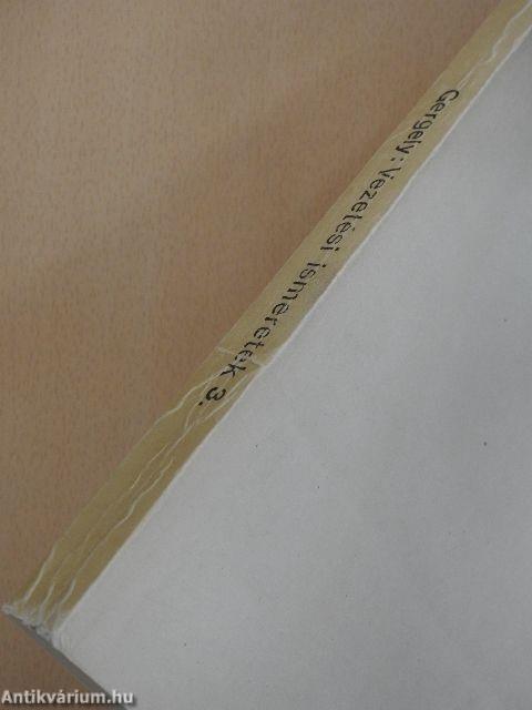 Vezetési ismeretek 3.