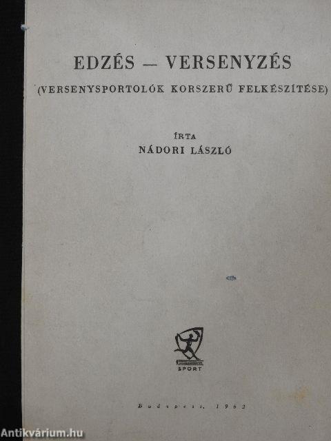 Edzés-versenyzés