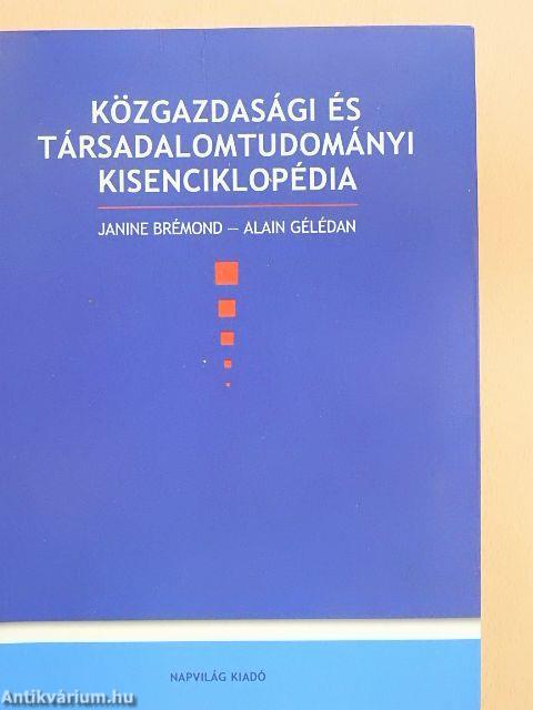 Közgazdasági és társadalomtudományi kisenciklopédia