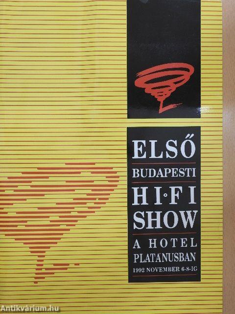 Első Budapesti Hi-Fi show a Hoterl Platánusban