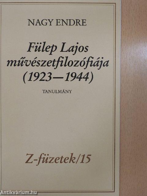 Fülep Lajos művészetfilozófiája