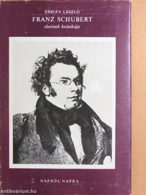 Franz Schubert életének krónikája