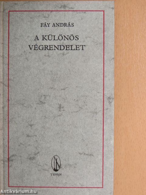 A különös végrendelet