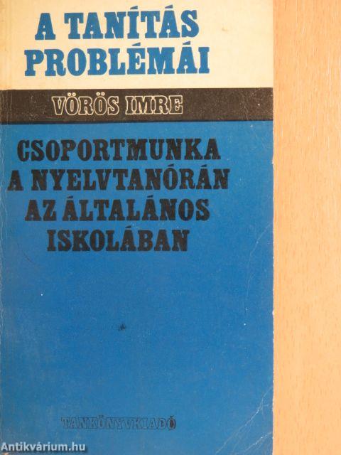 Csoportmunka a nyelvtanórán az általános iskolában