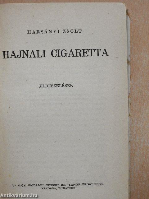 Hajnali cigaretta