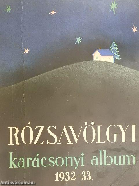 Rózsavölgyi album Karácsony 1932-1933.