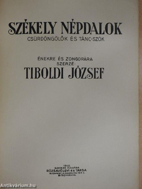 Székely népdalok