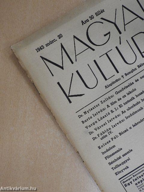 Magyar Kultúra 1943. március 20.