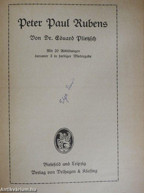 Peter Paul Rubens (gótbetűs)