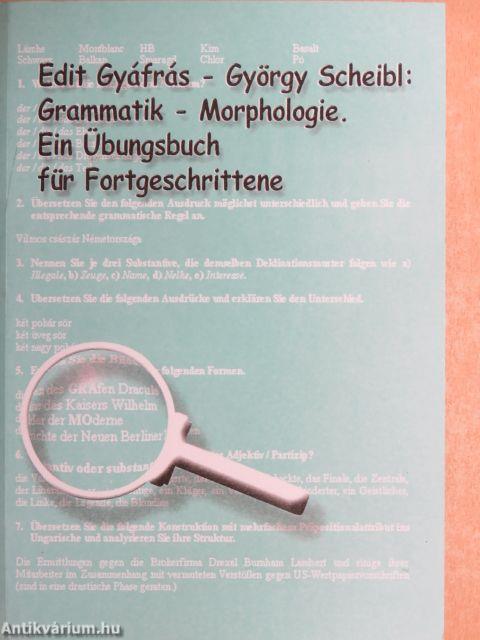 Grammatik-Morphologie