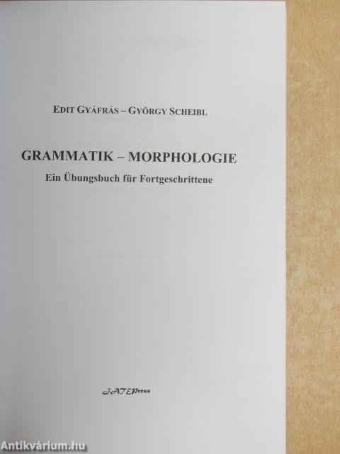 Grammatik-Morphologie