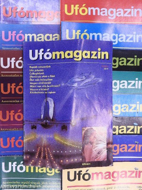 Ufómagazin 1990-1994. (vegyes számok) (16 db)