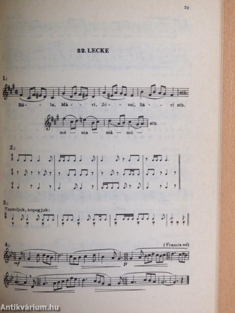A zenei írás-olvasás gyakorló füzetei 3.