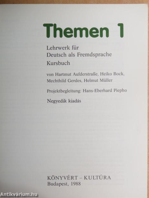 Themen 1 - Kursbuch