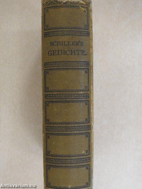 Schiller's Gedichte (gótbetűs)