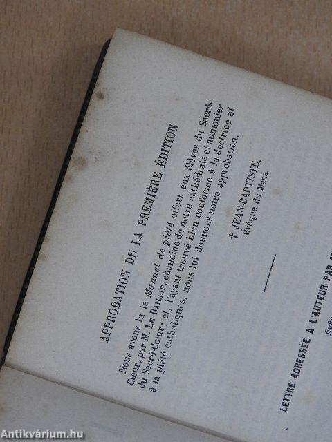 Manuel de Piété a l'usage des éléves du sacré-coeur