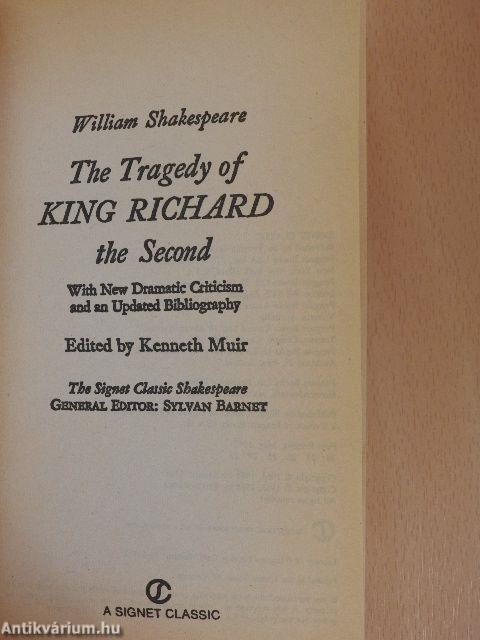 The Tragedy of King Richard the Second