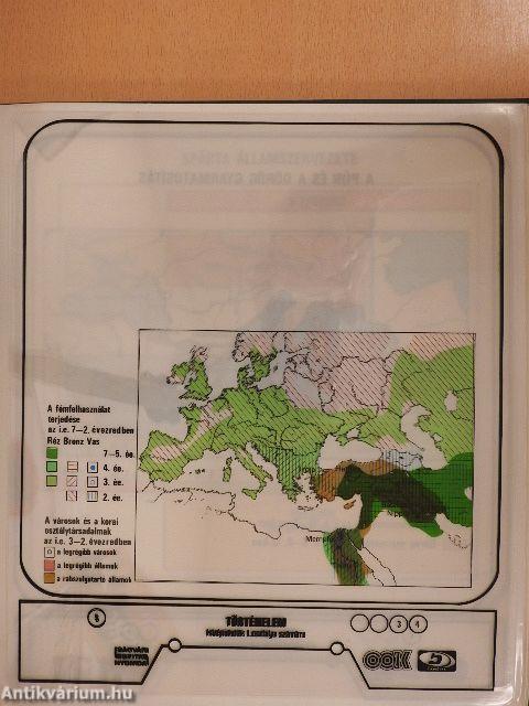 Transzparensek a történelem oktatásához a gimnázium I. osztálya számára