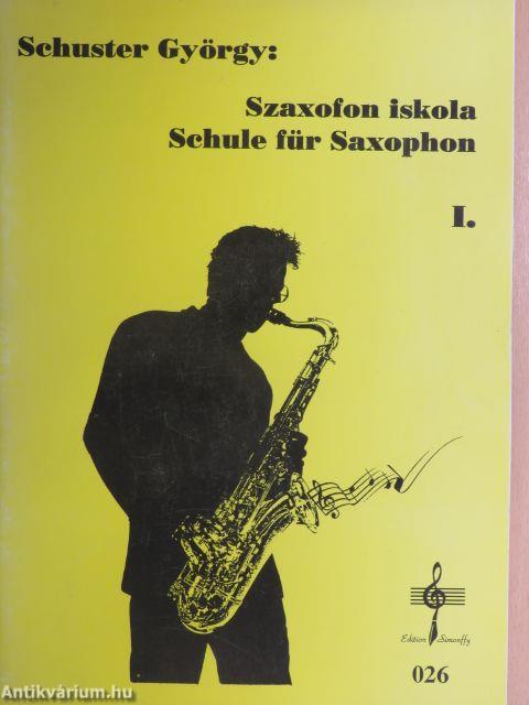 Szaxofon iskola I.