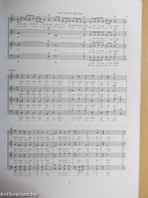 Bartók Béla: Adagio Religioso/Tóth József: Veni Sancte Spiritus! - CD-vel