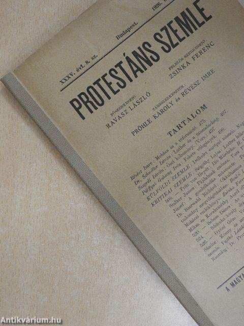 Protestáns Szemle 1926. október