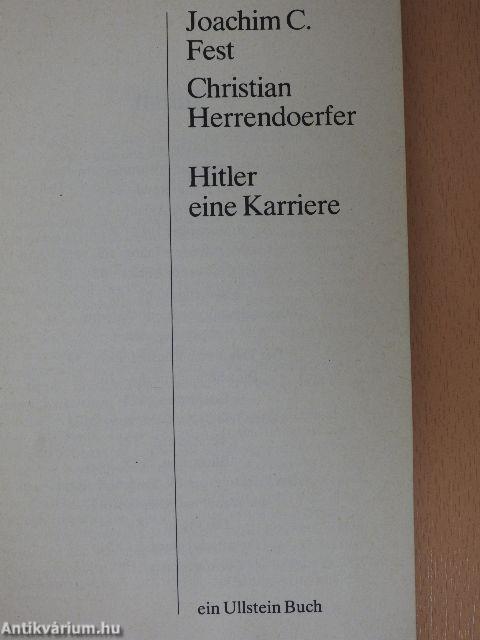 Hitler - Eine Karriere