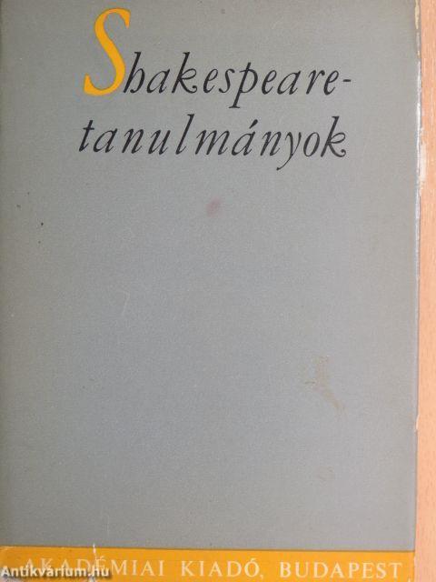 Shakespeare-tanulmányok