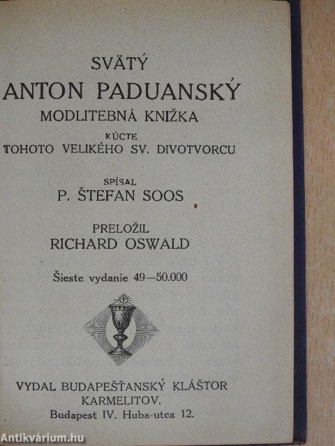 Sväty Anton Paduansky