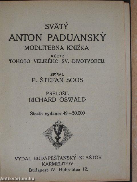 Sväty Anton Paduansky